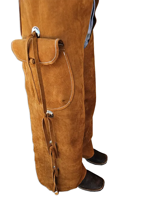 Yellow Handmade Cowboy Leggings Chaps