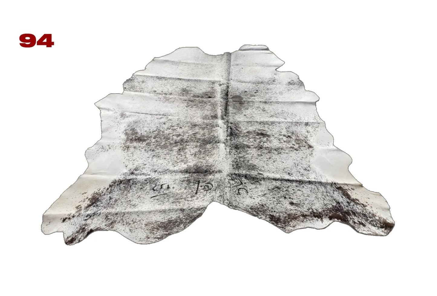 Cowhide Leather Animal Rug 8'2" x 8'2"